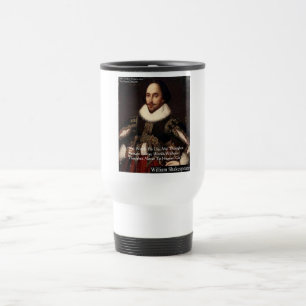 Shakespeare "Worte im Himmel" Weisheitszitate Gesc Reisebecher