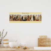 Shakespeare-Zeichen Poster (Küche)