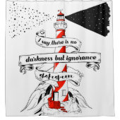 Shakespeare Zitat 12. Nacht Duschvorhang (Vorderseite)