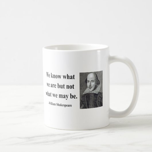 Shakespeare-Zitat 3b Kaffeetasse (Rechts)
