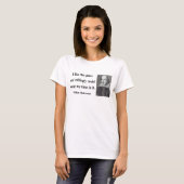 Shakespeare-Zitat 6b T-Shirt (Vorne ganz)