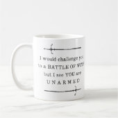 Shakespeare Zitat Kaffeetasse (Links)