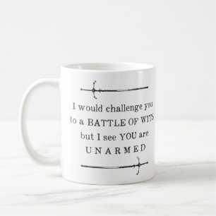 Shakespeare Zitat Kaffeetasse