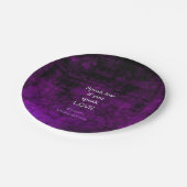 Shakespeare Zitat zur inspirierenden romantischen Pappteller (Schrägansicht)