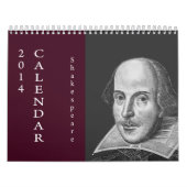 Shakespeare-Zitate.  2014 Kalender (Titelbild)