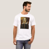 Shakespeare - zum thine besitzen Sie Selbst ist T-Shirt (Vorne ganz)