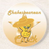 Shakespearean Chick #10 Getränkeuntersetzer (Vorne)