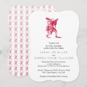 Shakespearean Jester Einladung (Vorne/Hinten)