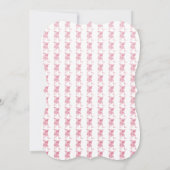 Shakespearean Jester Einladung (Rückseite)