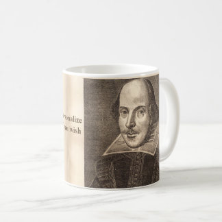 Shakespeareerstes Folioporträt - mit Ben Jonson Kaffeetasse