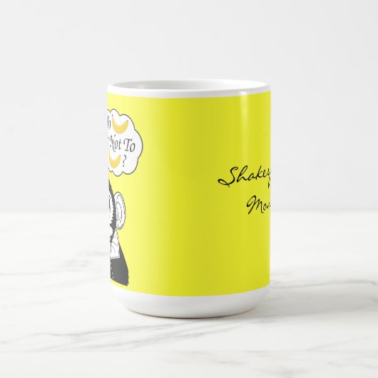Shakespeares Affe Kaffeetasse (Mittel)
