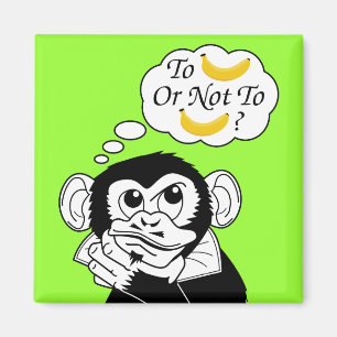 Shakespeares Affe Magnet