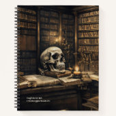 Shakespeares Bibliothek: Englisch Notizblock (Vorderseite)