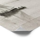 Shakespeare's Cliff, Dover Poster (Ecke)