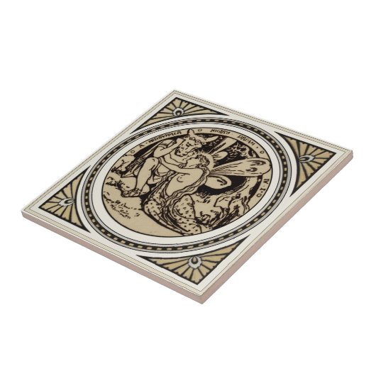 Shakespeares eine Repro Traum Hochsommers Fliese (Seite)