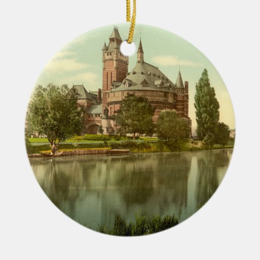 Shakespeares Erinnerungstheater, Keramikornament (Vorne)