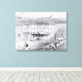 Shakespeares Geburtsort Leinwanddruck (Insitu (Holzboden))