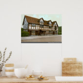Shakespeares Geburtsort, Stratford-upon-Avon Poster (Küche)