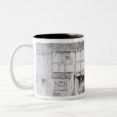 Shakespeares Geburtsort Zweifarbige Tasse (Links)