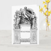 Shakespeares Geburtstagskarte Karte (Gelbe Blume)