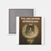Shakespeares Katze Magnet (Vorderseite/Rückseite)