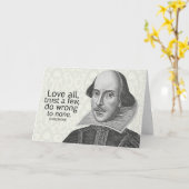 Shakespeare's Liebe All, Vertrauen Sie ein paar, D Karte (Gelbe Blume)