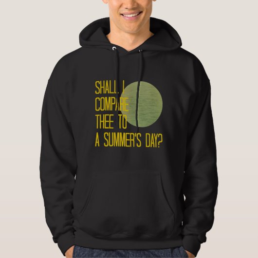 Shakespeares Sommertag Hoodie (Vorderseite)