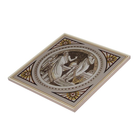 Shakespeares Winter-Tale Antique Repro Minton Fliese (Seite)