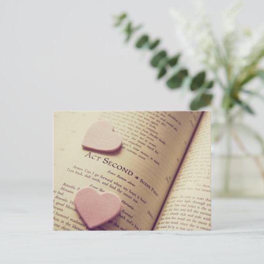 Shakespearetextheorie Postkarte (Stehend Vorderseite)