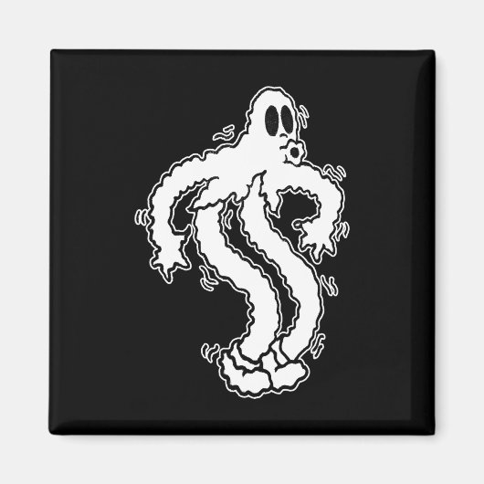 Shakey Koko The Clown Ghost Niedlich Ghost Hallowe Magnet (Vorne)