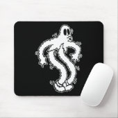Shakey Koko The Clown Ghost Niedlich Ghost Hallowe Mousepad (Mit Mouse)