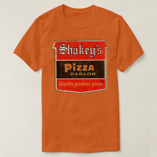 Shakeys Pizza Parlor T-Shirt (Design vorne)