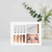 Shaklee BB Cream & Mascara Postkarte (Stehend Vorderseite)