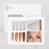 Shaklee BB Cream & Mascara Postkarte (Vorne/Hinten)