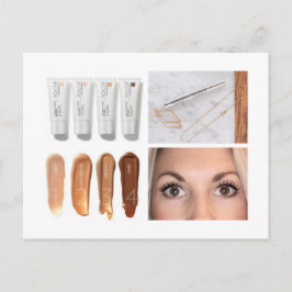 Shaklee BB Cream & Mascara Postkarte