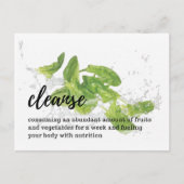 Shaklee Cleanse Postcard Postkarte (Vorderseite)