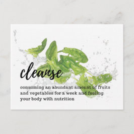 Shaklee Cleanse Postcard Postkarte