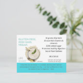 Shaklee Life Shake Postkarte (Stehend Vorderseite)