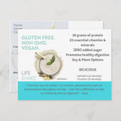 Shaklee Life Shake Postkarte (Vorne/Hinten)