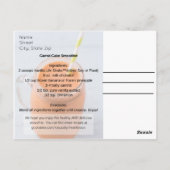 Shaklee Life Shake Postkarte (Rückseite)