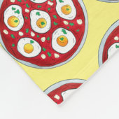 Shakshouka Shakshuka Gewürzige Eier Tomaten Fleecedecke (Ecke)