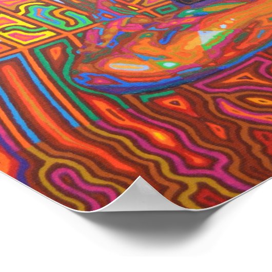 Shakti - 2015 von Karmym Poster (Ecke)