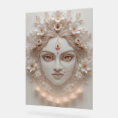 Shakti inside - Minimal Devi Illustration Acrylschild (Winkel)