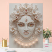 Shakti inside - Minimal Devi Illustration Acrylschild (Hochzeit)