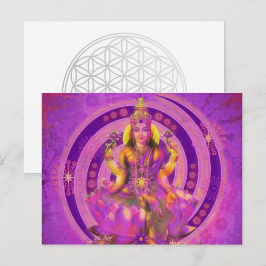 SHAKTI POSTKARTE (Vorne/Hinten)