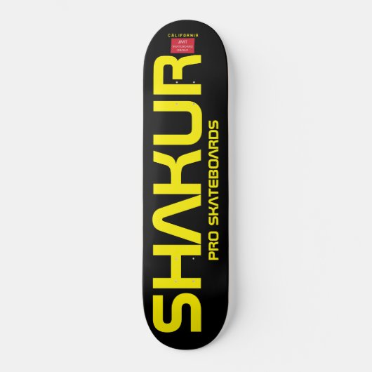 SHAKUR PRO SKATEBOARDS /JMT USA (Vorderseite)