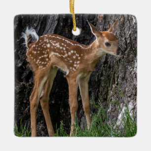 Shaky Legs Fawn Keramikornament