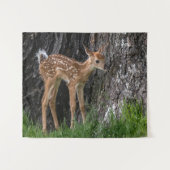 Shaky Legs Fawn Wandteppich (Vorderseite (Horizontal))