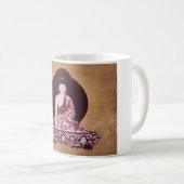 Shakyamuni Buddha Grunge Vintag Kaffeetasse (VorderseiteRechts)