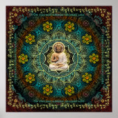 Shakyamuni Buddha Mantra Poster (Vorne)